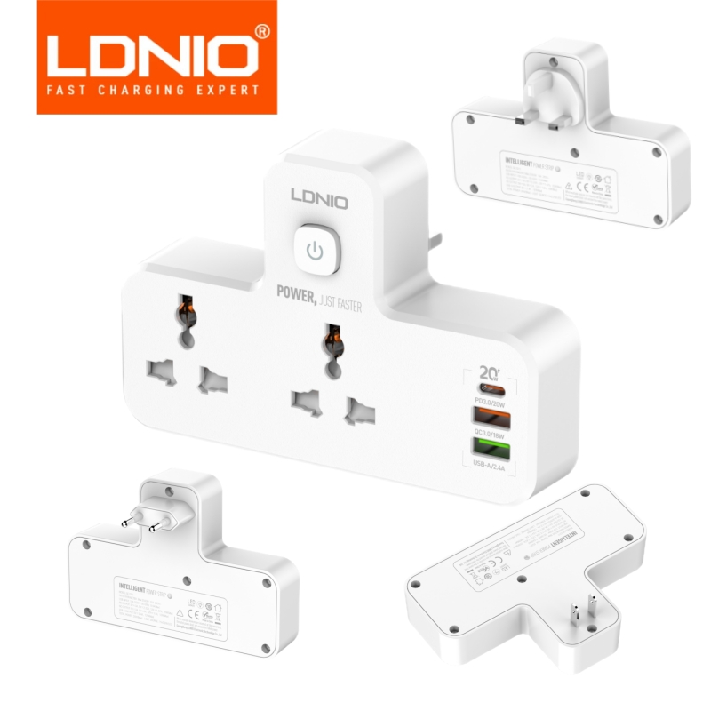 Candle Making Supplies Uk - LDNIO Wtyczka listwy zasilającej 2500W Adapter