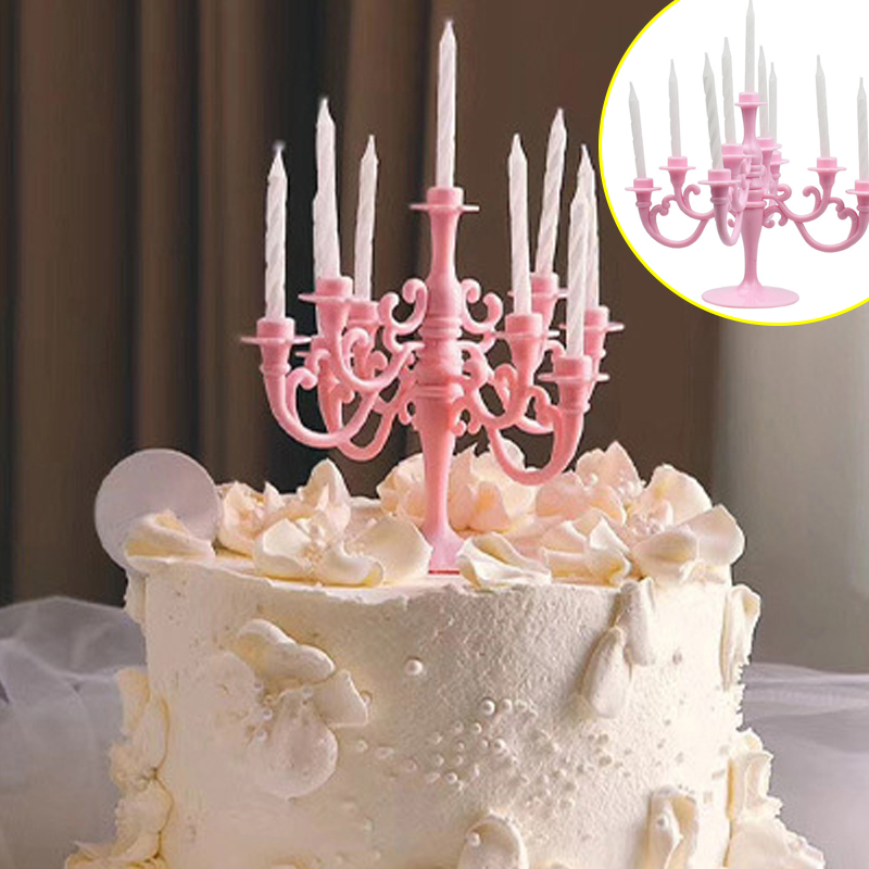 Candle Supplies Luxury - Świecznik do dekoracji ciast Świeca Pieczenie