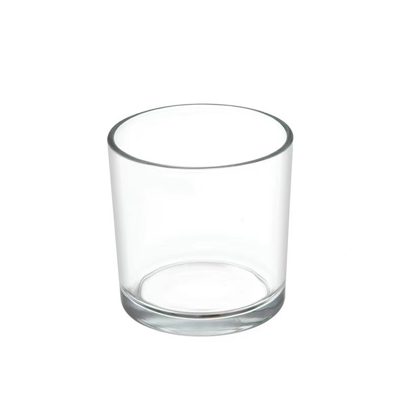 Candle Supplies Luxury - Wysokiej jakości przezroczysty szklany kubek na