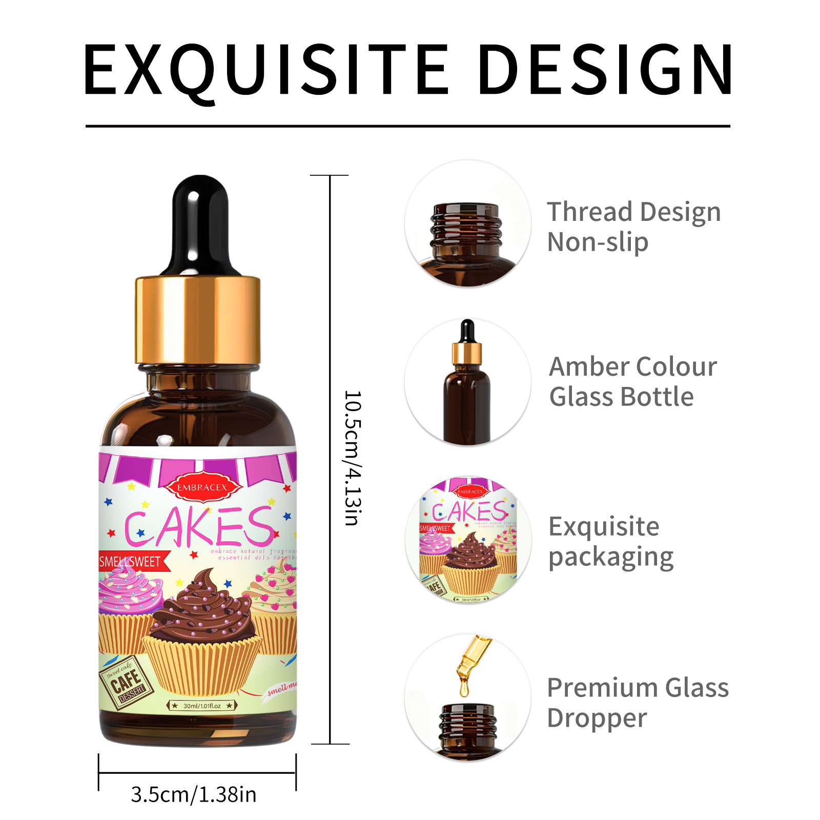 30ml Olejek Eteryczny Cakes, A – Candle Making Supplies Fragrance Oils recenzja i cena