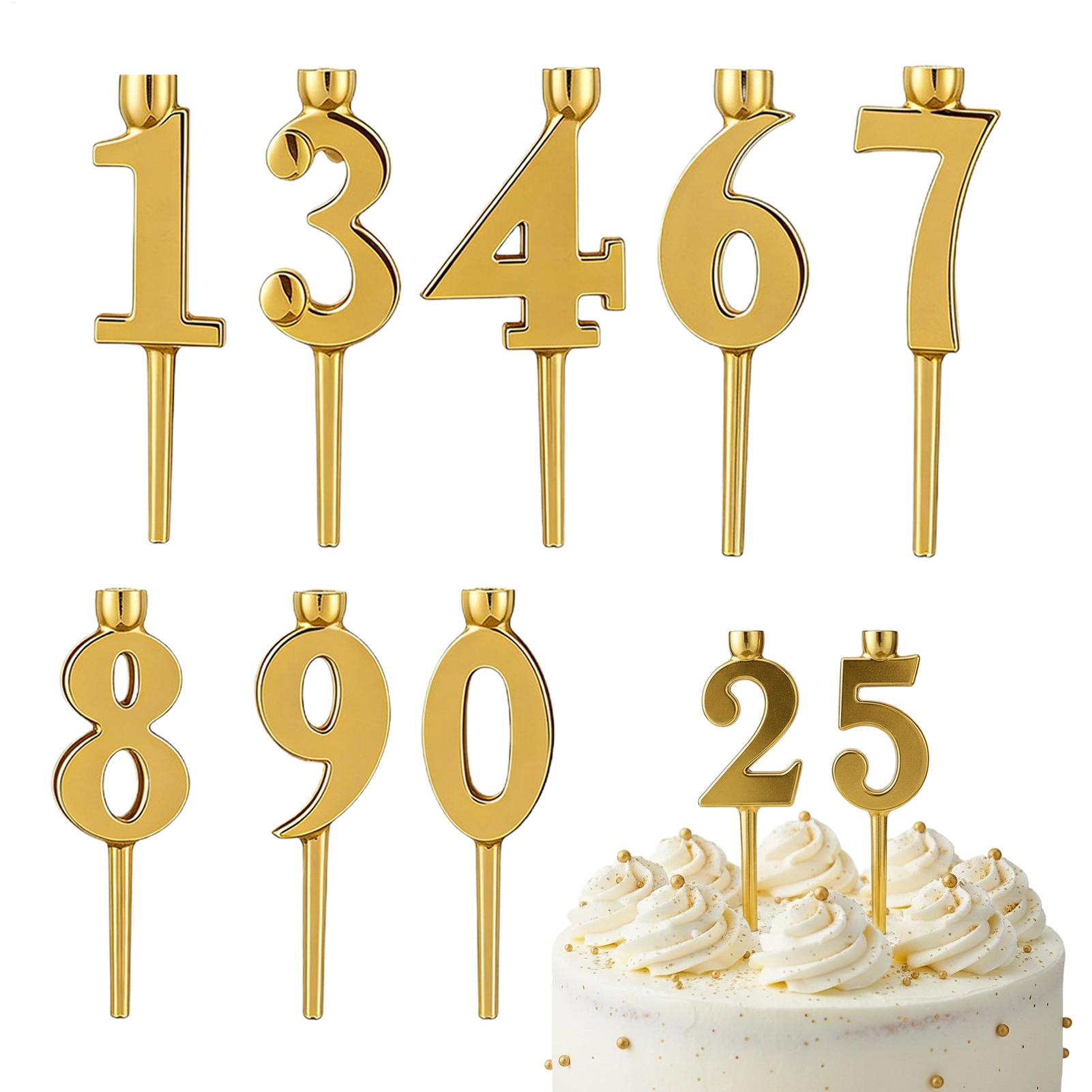 Świeczki Cyfry 0-9 Dekoracje n – Candle. Queen recenzja i cena