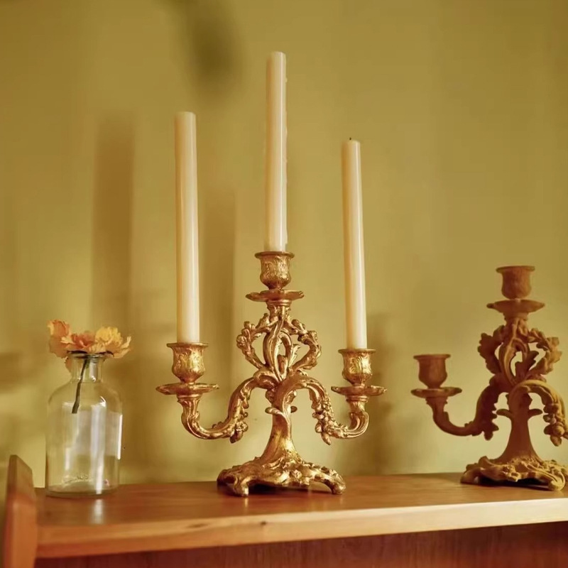 Barokowy Retro Świecznik Luksu – Candle Supplies Luxury recenzja i cena