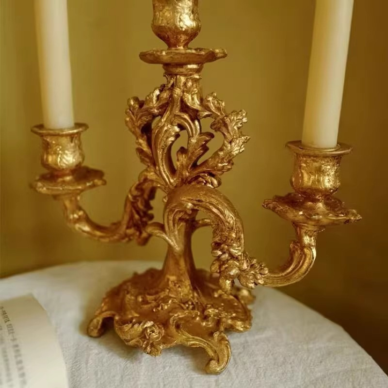 Barokowy Retro Świecznik Luksu – Candle Supplies Luxury recenzja i cena