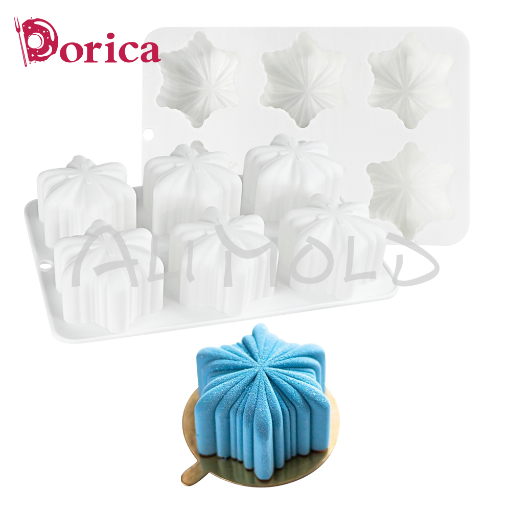 Dorica Płatek śniegu Silikonow – Candle Supplies Eu recenzja i cena