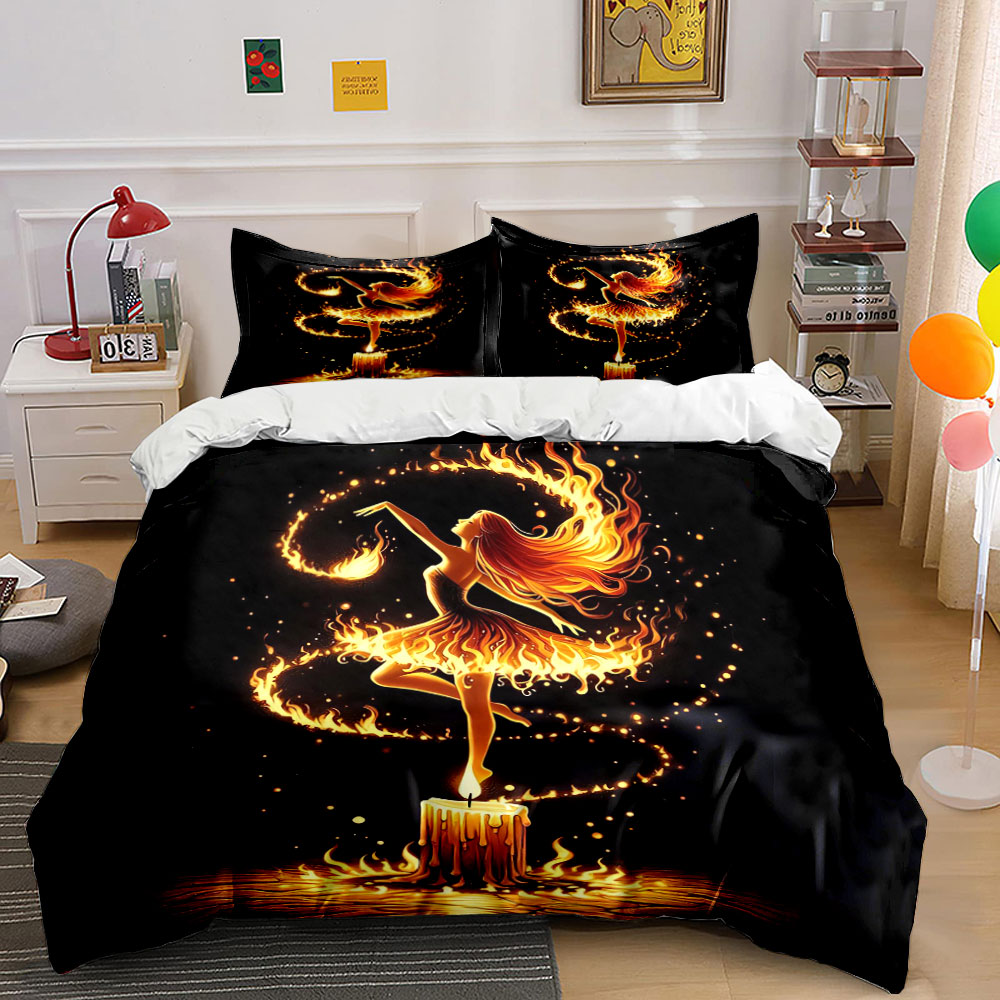 Zestaw pościeli Fiery Dance Ca – Candle. Queen recenzja i cena