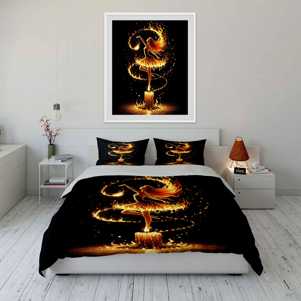 Zestaw pościeli Fiery Dance Ca – Candle. Queen recenzja i cena