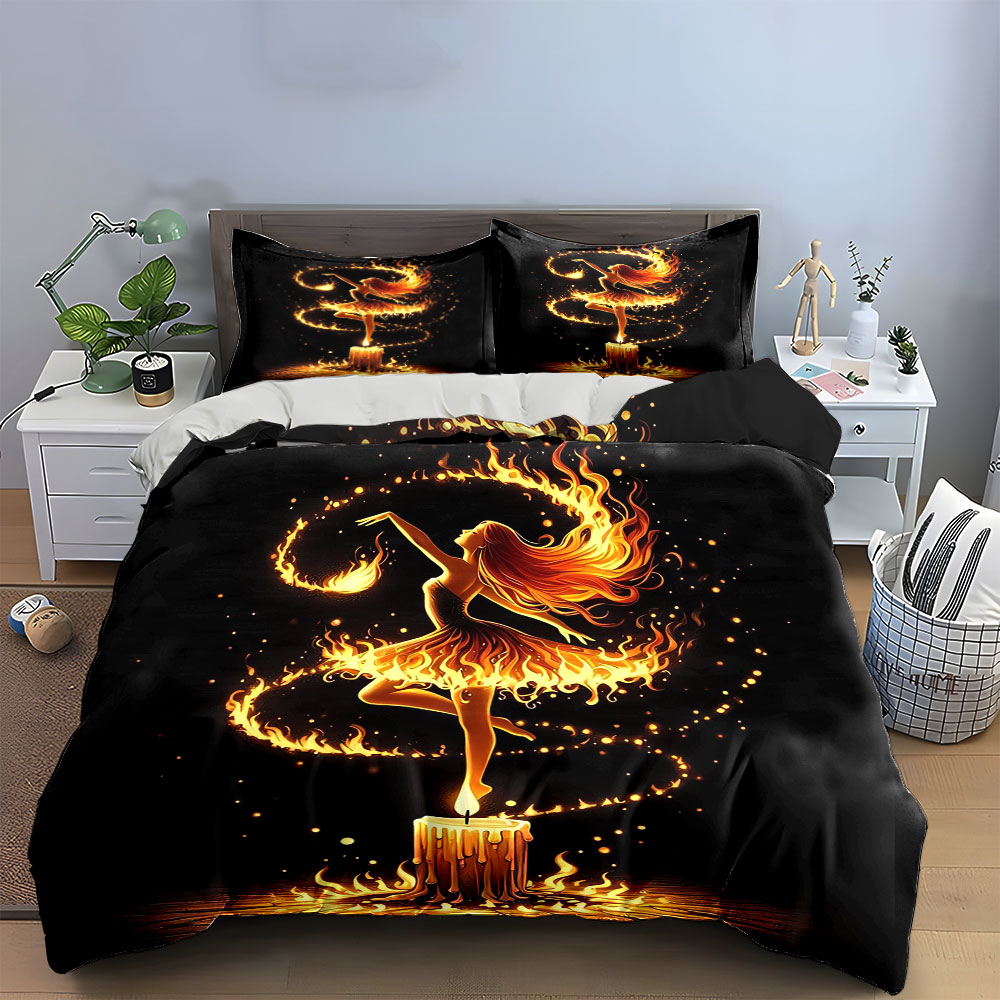 Zestaw pościeli Fiery Dance Ca – Candle. Queen recenzja i cena
