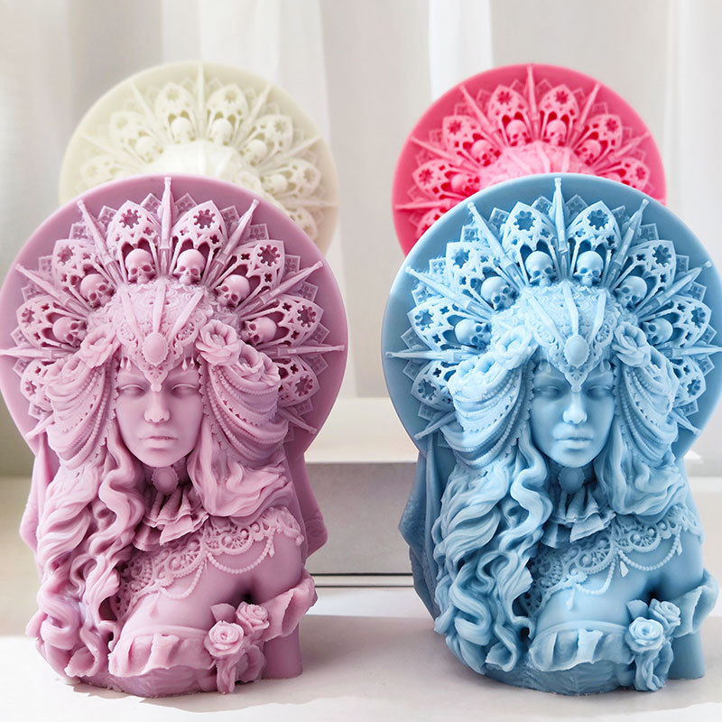 DIY Pół ciała czaszka głowa kr – Candle. Queen recenzja i cena