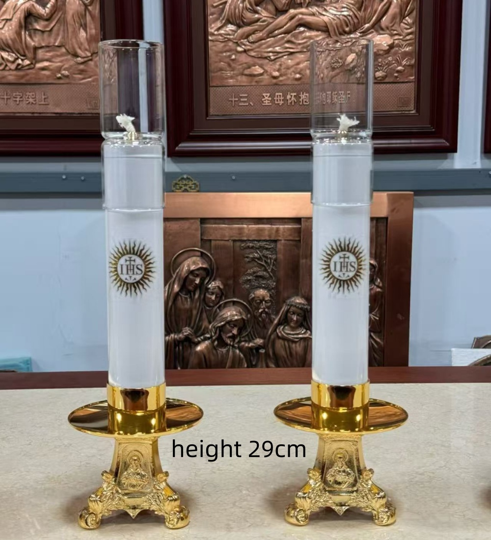 Katolicka lampa olejowa z osło – Candle Oil Supplies recenzja i cena
